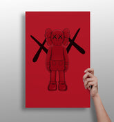 Kaws Aluminum Print.